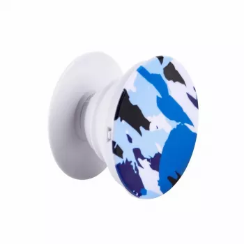 iLike Universele Pop Holder Camo Blue