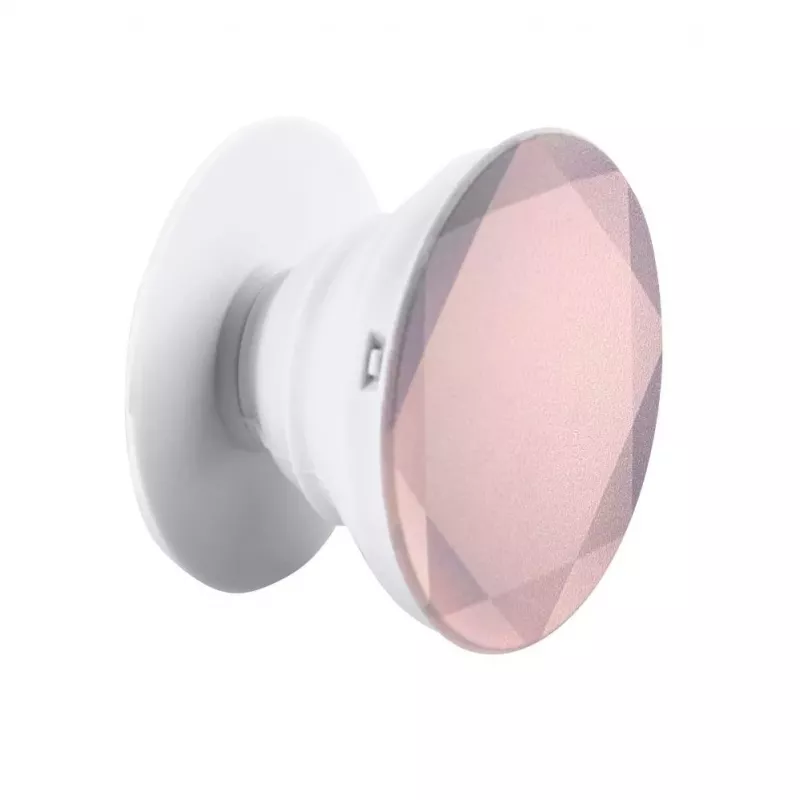 iLike Universele Pop Holder Diamonds Rose Gold