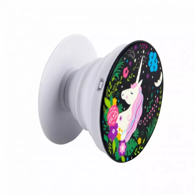 iLike Universele Pop Holder Unicorn Black
