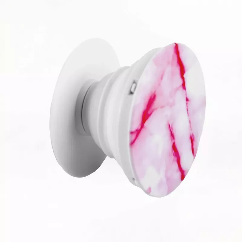 iLike Universele Pop Holder Marble Pink