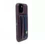 iLike Apple iPhone 14 leren zakstand hoesje paars