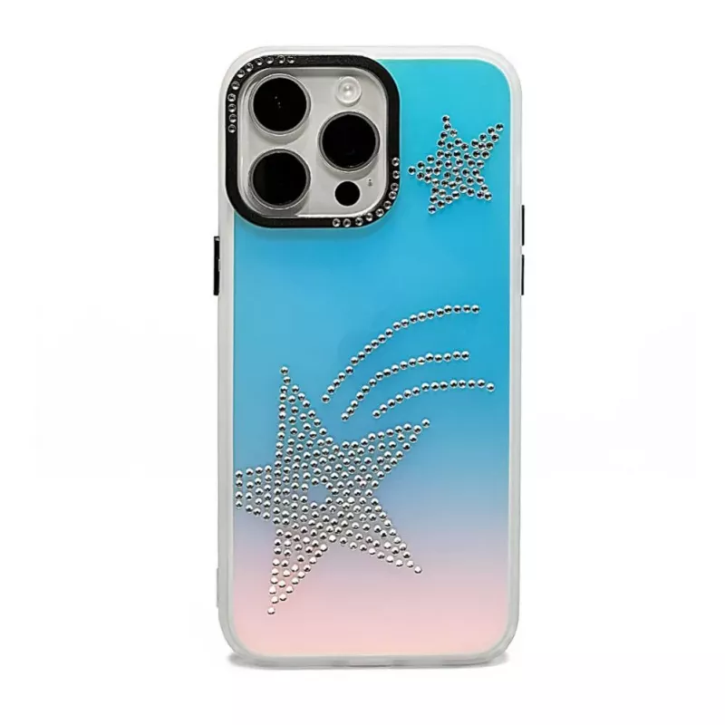 iLike Apple iPhone 15 Pro Max LASER SHELL Star hoesje