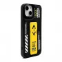 iLike Apple iPhone 14 Fashion Leren Stand Cover Zwart