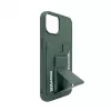 iLike Apple iPhone 15 leren tas met verborgen vak en standaard groen