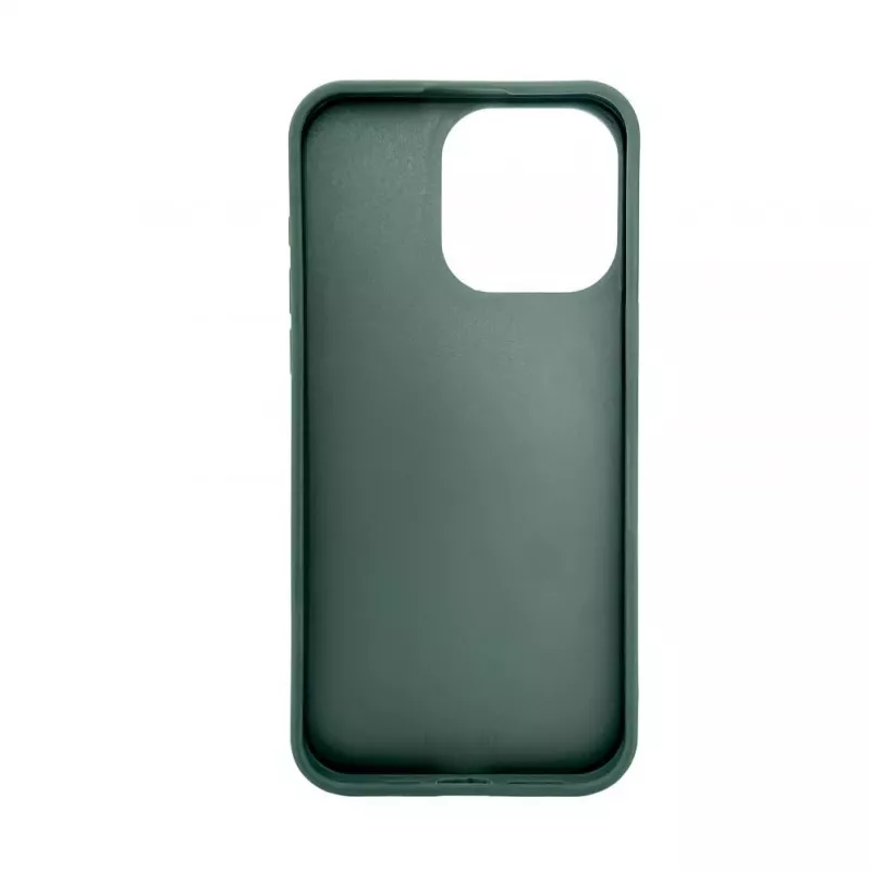 iLike Apple iPhone 15 Pro leren tas met verborgen vak en standaard groen