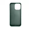 iLike Apple iPhone 15 Pro Max Leren Verborgen Pocket Stand Cover Groen