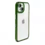 iLike Apple iPhone 15 Pro Stars Lens Acrylic Cover groen