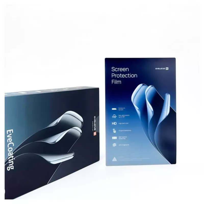 Evelatus Premium HD Sterke Anti-vingerafdruk Film Hydrogel Screenprotector Transparant