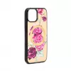 Evelatus Apple iPhone 15 Wallet en Slim Cover Case beige