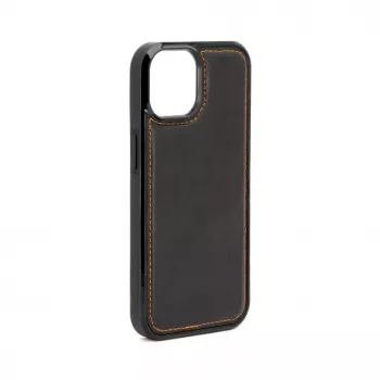 Evelatus Apple iPhone 15 Magnet Zip Pocket Case Ritsontwerp Zwart