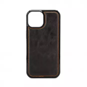 Evelatus Apple iPhone 15 Magnet Zip Pocket Case Ritsontwerp Zwart