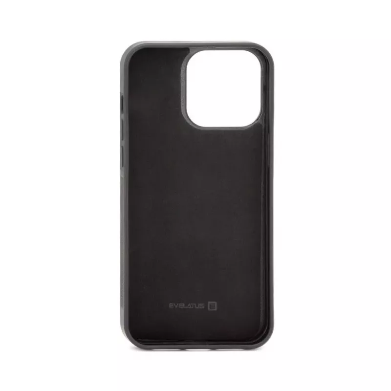 Evelatus Apple iPhone 15 Pro Max Magnetic Zip Pocket Case met ritsontwerp - Zwart