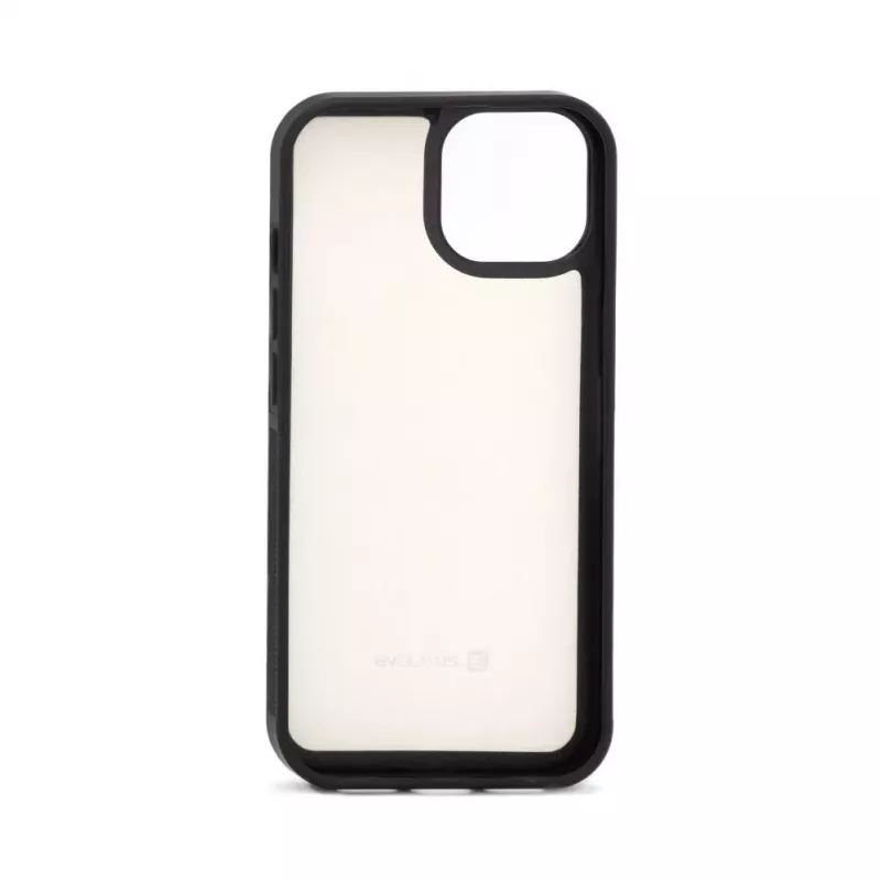 Evelatus Apple iPhone 15 Leren hoesje met ritssluiting Flower White