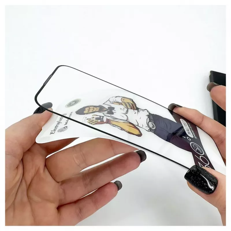Evelatus Apple iPhone 15 2.5D Full Cover Glass Anti-statisch Licht Zwart