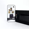 Evelatus Apple iPhone 15 Pro Max 2.5D Full Cover Glass Anti-statisch Licht Zwart