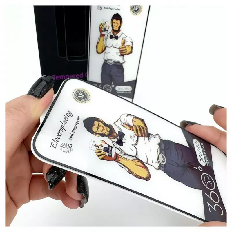 Evelatus Apple iPhone XR/11 2.5D Full Cover Glass Anti-statisch Licht Zwart