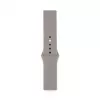 Connect 20mm Siliconen Loop Horlogeband (S/M 110mm) grijs
