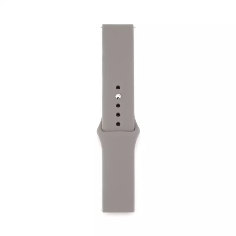 Connect 20mm Siliconen Loop Horlogeband (S/M 110mm) grijs