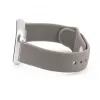 Connect 20mm Siliconen Loop Horlogeband (S/M 110mm) grijs