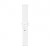 Connect 20mm Siliconen Loop Horlogeband (130mm M/L) wit
