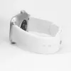 Connect 22mm Siliconen Loop Horlogeband (130mm M/L) wit