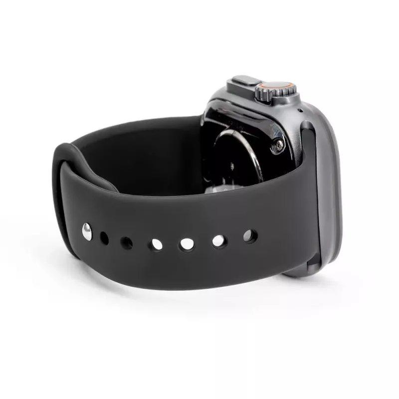 Connect Watch 38/40/41mm Siliconen Loop Horlogeband (110mm S/M) zwart