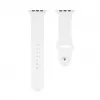 Connect Watch 38/40/41mm Siliconen Loop Horlogeband (110mm S/M) wit