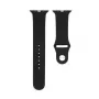 Connect Watch 42/44/45mm Siliconen Loop Horlogeband (S/M 110mm) zwart