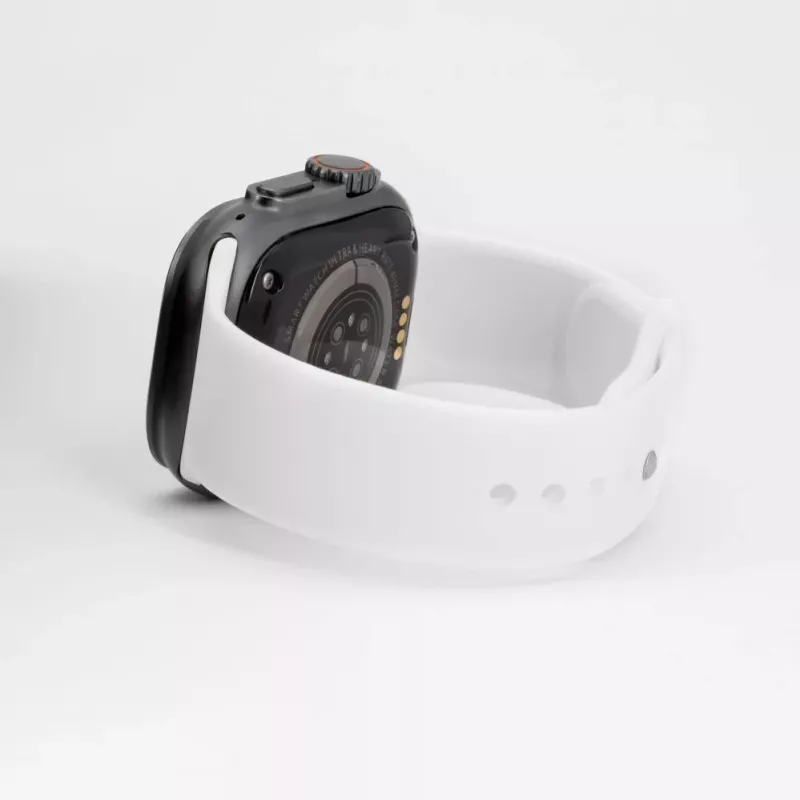 Connect Watch 42/44/45mm Siliconen Loop Horlogeband (S/M 110mm) wit