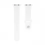 Connect Watch 42/44/45mm Siliconen Loop Horlogeband (140mm M/L) wit