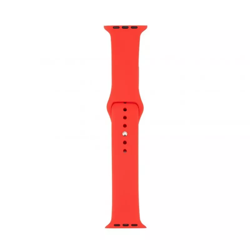 Connect Watch 42/44/45mm Siliconen Loop Horlogeband (140mm M/L) rood