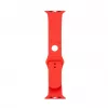 Connect Watch 42/44/45mm Siliconen Loop Horlogeband (140mm M/L) rood