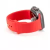 Connect Watch 42/44/45mm Siliconen Loop Horlogeband (140mm M/L) rood