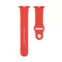 Connect Watch 42/44/45mm Siliconen Loop Horlogeband (140mm M/L) rood