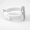 Connect 20mm T-beugel Siliconen Loop Horlogeband (130mm M/L) wit