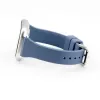 Connect 20mm T-beugel Siliconen Loop Horlogeband (130mm M/L) blauw