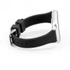 Connect 22mm T-beugel Siliconen Loop Horlogeband (130mm M/L) zwart