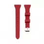 Connect 22mm T-beugel Siliconen Loop Horlogeband (130mm M/L) pruim