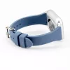 Connect 22mm T-beugel Siliconen Loop Horlogeband (130mm M/L) blauw