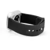Connect 22mm Siliconen Loop Horlogeband (S/M 110mm) zwart