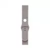 Connect 22mm Siliconen Loop Horlogeband (S/M 110mm) grijs