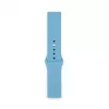 Connect 22mm Siliconen Loop Horlogeband (S/M 110mm) blauw