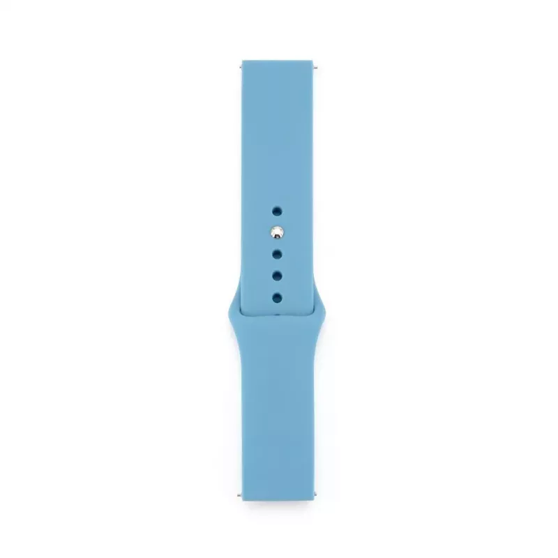 Connect 22mm Siliconen Loop Horlogeband (S/M 110mm) blauw