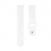 Connect 20mm Siliconen Loop Horlogeband (S/M 110mm) wit