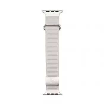 Connect Watch 38/40/41mm Premium synthetisch leder magnetische link-armband Starlight