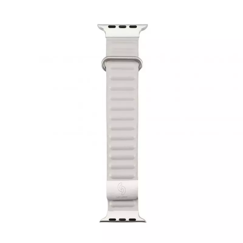Connect Watch 38/40/41mm Premium synthetisch leder magnetische link-armband Starlight