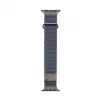 Connect Watch 38/40/41mm Cortical Back Buckle Horlogeband met magnetische sluiting indigoblauw