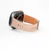 Connect Watch 38/40/41mm single loop buckle leren armband rosarood