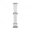 Connect Watch 38/40/41mm marine leren armband starlight