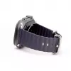 Connect Watch 42/44/45mm marine leren armband marineblauw